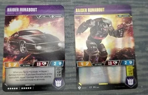 Transformers War for Cybertron Siege 2 Raider Runabout Promo Card - Picture 1 of 1