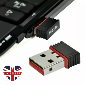 Realtek RTL8188CU WiFi Dongle 802.11n USB 2.0 150Mbps Windows Raspberry Pi - Picture 1 of 6