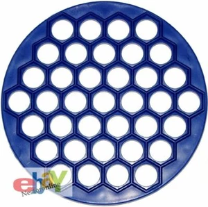 Blue Plastic Ravioli Pelmeni Pelmennica mold best Kitchen Gadget High Quality 👌 - Picture 1 of 3