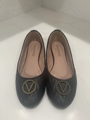 Valentino Flats Mujer Talla 9 (Negro) Foto 1 de 3