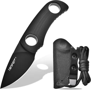 TONIFE Runer Fixed Blade Knife with Adjustable Kydex Sheath EDC Knife with 4.... - Picture 1 of 22