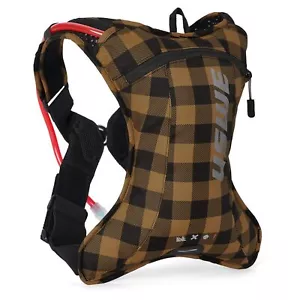 USWE Outlander 2L Hydration Pack w/1.5L 50oz Bladder MTB Off Road Flannel Bronze - Picture 1 of 7