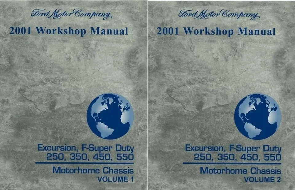 2001 Ford Excursion Motorhome F250-F550 Factory Service Repair Manual Repro14608 - Image 1 of 1