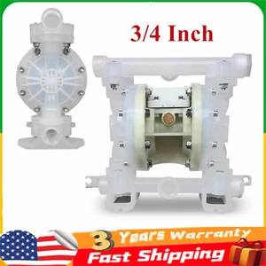 Bomba de aceite de doble diafragma de plástico industrial bomba de transferencia de líquidos accionada por aire - Imagen 1 de 17