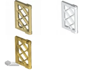 20x LEGO® Part 60607 - Pane for Window 1 x 2 x 3 Lattice with Thick Corner Tabs - Imagen 1 de 4