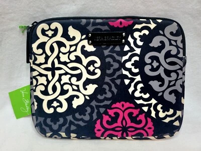 Vera Bradley Small Tablet Sleeve Case Cover Canterberry Magenta Neoprene - Image 1 of 4