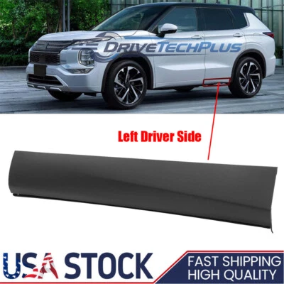 Left Rear Door Trim Lower Molding Fit 2022 2023 2024 Mitsubishi Outlander & PHEV Foto 1 de 4