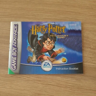 Harry Potter And The Philosopher's Stone Gameboy Advance Instruction Booklet - Image 1 of 4
