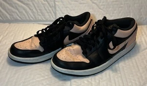 Nike Men's Air Jordan 1 Low Crimson Tint Embroidered Logo 553558-034 Size US 7.5 - Picture 1 of 9