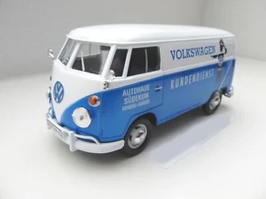 Volkswagen VW T1 Modellino Auto Trasportatore Servizio Clienti MOTORMAX 1:24 - Foto 1 di 4