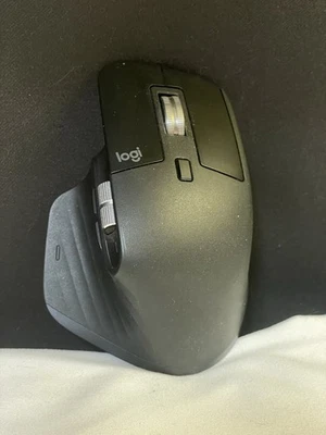 Logitech MX Master 3 Advanced Wireless Bluetooth Mouse Black No Dongle, Tested - Image 1 of 4