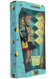 1999 Mattel #25871 Bowling Champ Barbie Collector Edition Doll NEW IN BOX - Picture 1 of 4