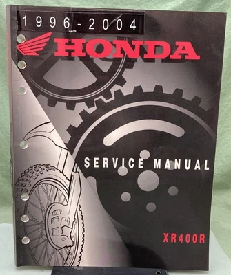 Manual de servicio original Honda 61KCY08 XR400R 1996-2004 Foto 1 de 3