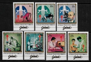 23094 Guinea #852-8 Mint Never Hinged Set - Health - Picture 1 of 1