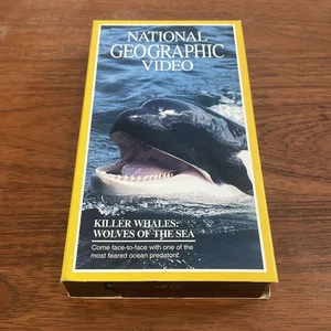 National Geographic Video - Killer Whales: Wolves of the Sea (VHS, 1993) - Good - Picture 1 of 6