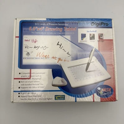 DigiPro WP5540 5”x4” USB Graphics Drawing Tablet & Cordless Pen – NEW - Image 1 of 4