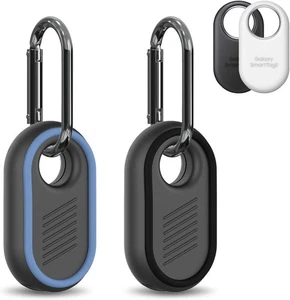 Confezione da 2 compatibili per Samsung Galaxy SmartTag2 2 (nero e blu) - Foto 1 di 7