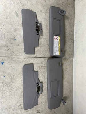 TOYOTA 4RUNNER 2003-2009 PARASOL CONJUNTO PARASOLES IZQUIERDO DERECHO GRIS OEM Foto 1 de 4