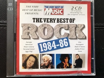 VARIOUS :  THE  VERY  BEST  OF  ROCK   -   1984  - 86  ,    2 CDs ,  DIO ,  RARE - Bild 1 von 4
