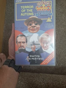 Doctor Who: Terror Of The Autons - Full Reconstructed Colour Version (VHS) - Picture 1 of 6