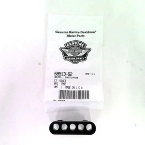 NOS Genuine Harley 1992-2003 Dyna Sportster Indicator Light Bezel 68513-92 - Picture 1 of 5
