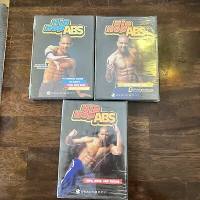 Beachbody Hip Hop Abs Shaun T 3 DVD Set NEW  Unopened - Image 1 of 4