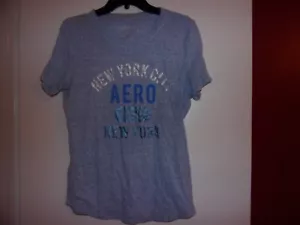 Aeropostale, Girls/ Juniors Large Short Sleeve T-Shirt / New York City 1987 Aero - Picture 1 of 1