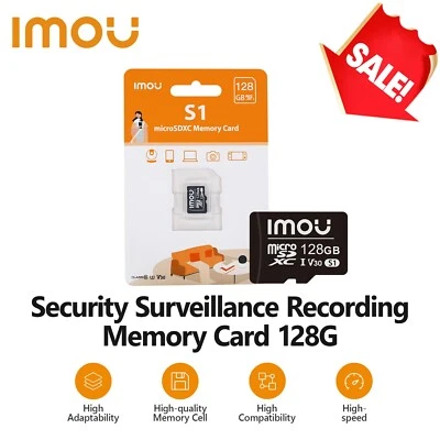 128GB Micro SD Card IMOU Ultra Class 10 Mobile Phone Memory Card Class 10SDXC - Image 1 of 4