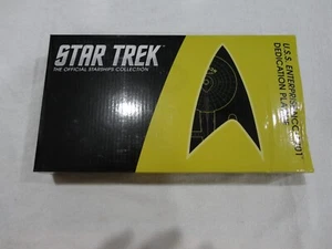 Eaglemoss Star Trek USS Enterprise NCC-1701- Dedication Plaque - Picture 1 of 11
