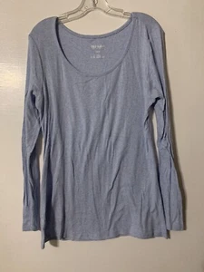 *OLD NAVY SOLID LIGHT BLUE LONG SLEEVE ROUND NECK SWEATER! SZ LARGE #717 - Picture 1 of 3