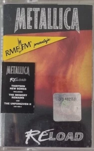 METALLICA RELOAD audio music cassette tape - Picture 1 of 2