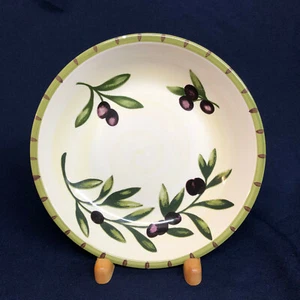 Williams-Sonoma "Liguria' Olive Theme Soup Pasta Bowl  - 9 1/2" Portugal - Picture 1 of 5