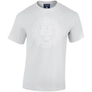 Oxford University Distressed Crest T-Shirt - Official Merhcandise - Picture 1 of 11