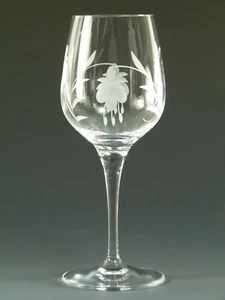 EDINBURGH Kristall - FLEUR Schliff - Weinglas / Gläser - 6 7/8" (1.) - Bild 1 von 3