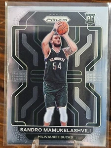 Baloncesto Sandro Mamukelashvili RC 2021-22 Panini Prizm #293 🙂 Bucks - Imagen 1 de 1