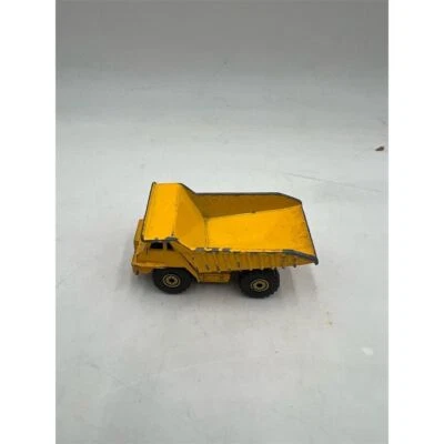 Vintage 1979 Hot Wheels CAT Caterpillar Dump Truck Yellow Diecast Blackwall - Image 1 of 4