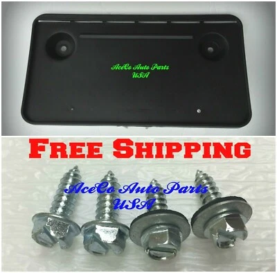 For 92-96 BRONCO 1992-1996 FRONT BUMPER LICENSE PLATE HOLDER BRACKET Foto 1 de 4