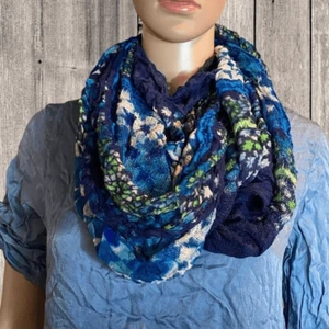Catherines Scarf Blue Combo - Picture 1 of 6