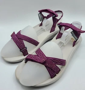 Columbia Wave Train Sport Sandals Women's Dark Rasberry/White BL4530 Size 7 - Picture 1 of 7