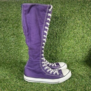 Zapatillas deportivas Converse XXHi hasta la rodilla para mujer talla 7,5 púrpura blanco cremallera emo 2011 - Imagen 1 de 7