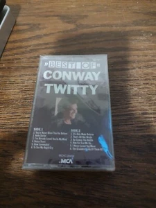 Best Of Conway Twitty (1988) Cassette Tape - Country Western Music Compilation - Picture 1 of 2