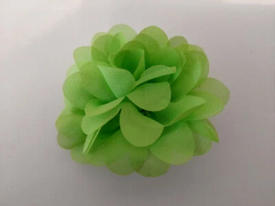 Flower Hair Clip [U.S. SELLER] [Chiffon] [Alligator Clip] [2'' and 2.8''] [NEW] - Image 1 of 3