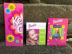 Folletos de Barbie "Kelly Club, Barbie Mini y álbum de recortes" 1997 y 2000 - Imagen 1 de 2