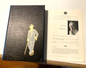 TOM WOLFE SIGNED FIRST EDITION-HOOKING UP-THE FRANKLIN LIBRARY-LEATHER-2000-NICE - Picture 1 of 4