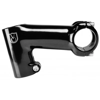 VELO ORANGE Black Noir Tall Stack Stem 31.8mm clamp 110mm reach - Image 1 of 4