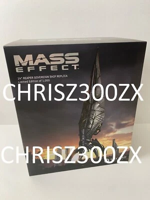 GENTLE GIANT STUDIOS Mass Effect Reaper Sovereign Ship 14" Statue Figure Statuette + COA Gentle Giant