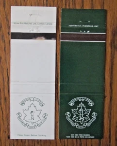 TORONTO GOLF CLUB MATCHBOOK COVERS: TORONTO, ONTARIO EMPTY MATCHCOVERS -B11 - Picture 1 of 1