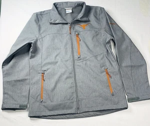 Columbia Softshelljacke Texas Longhorns Herren Ascender 3 Grau Medium NCAA - Bild 1 von 4