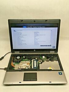 HP ProBook 6455b 14" Laptop For Parts No Keyboard/HDD/RAM/Battery/Charger JR