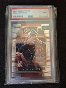 ROMAN REIGNS 2022 Panini Select WWE #56 Graded PSA 9 MINT - Picture 1 of 2